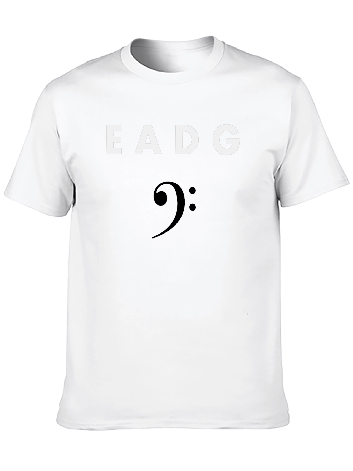 EADG Bass Clef T-Shirt - Music Lovers Tee