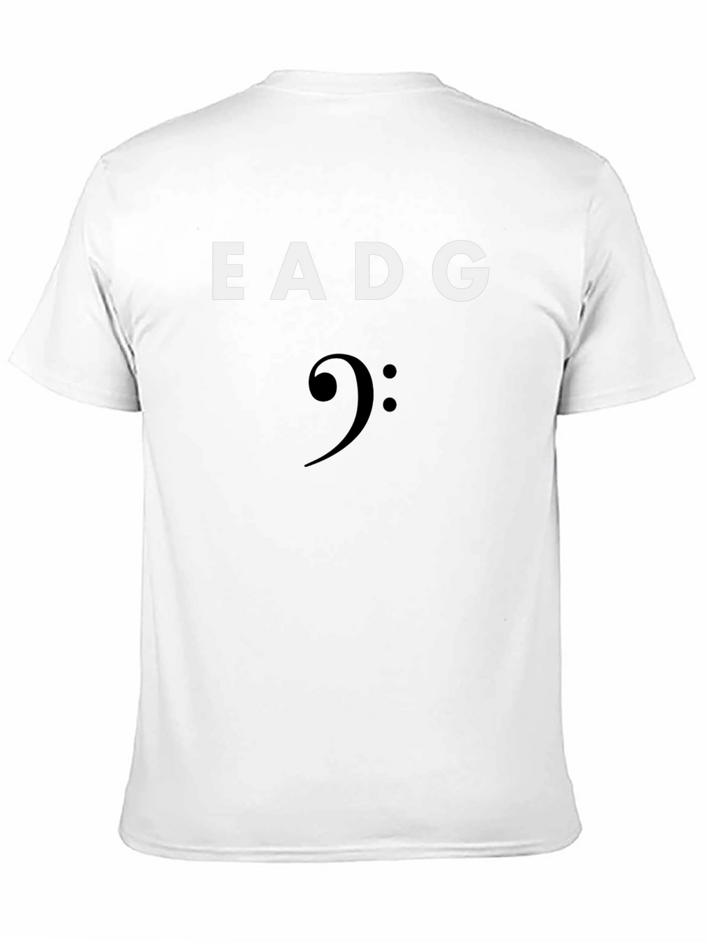 EADG Bass Clef T-Shirt - Music Lovers Tee