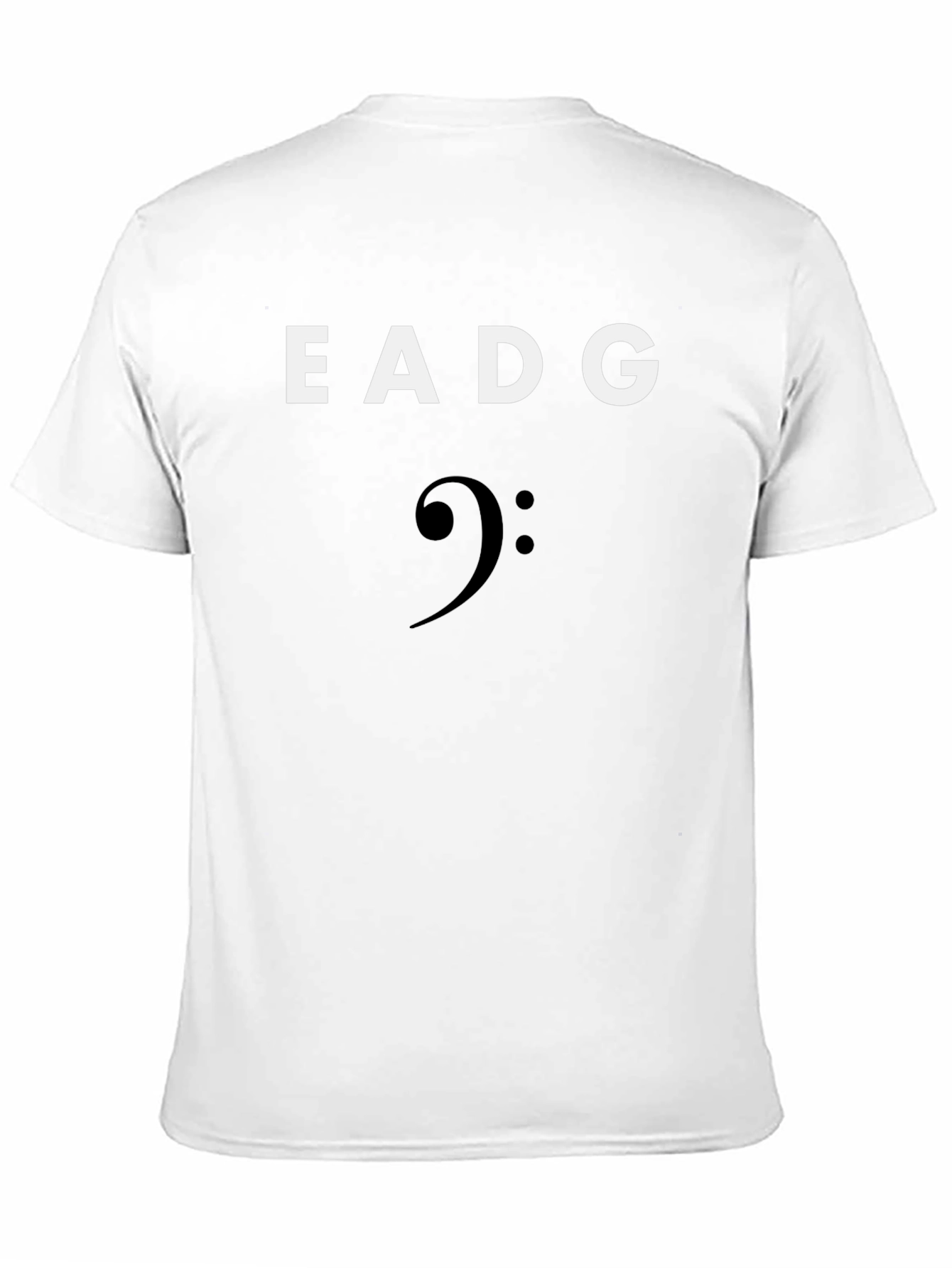 EADG Bass Clef T-Shirt - Music Lovers Tee