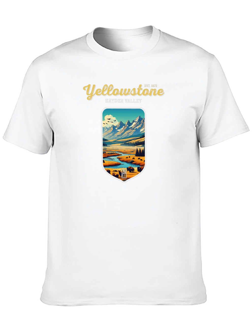 Yellowstone Hayden Valley T-Shirt