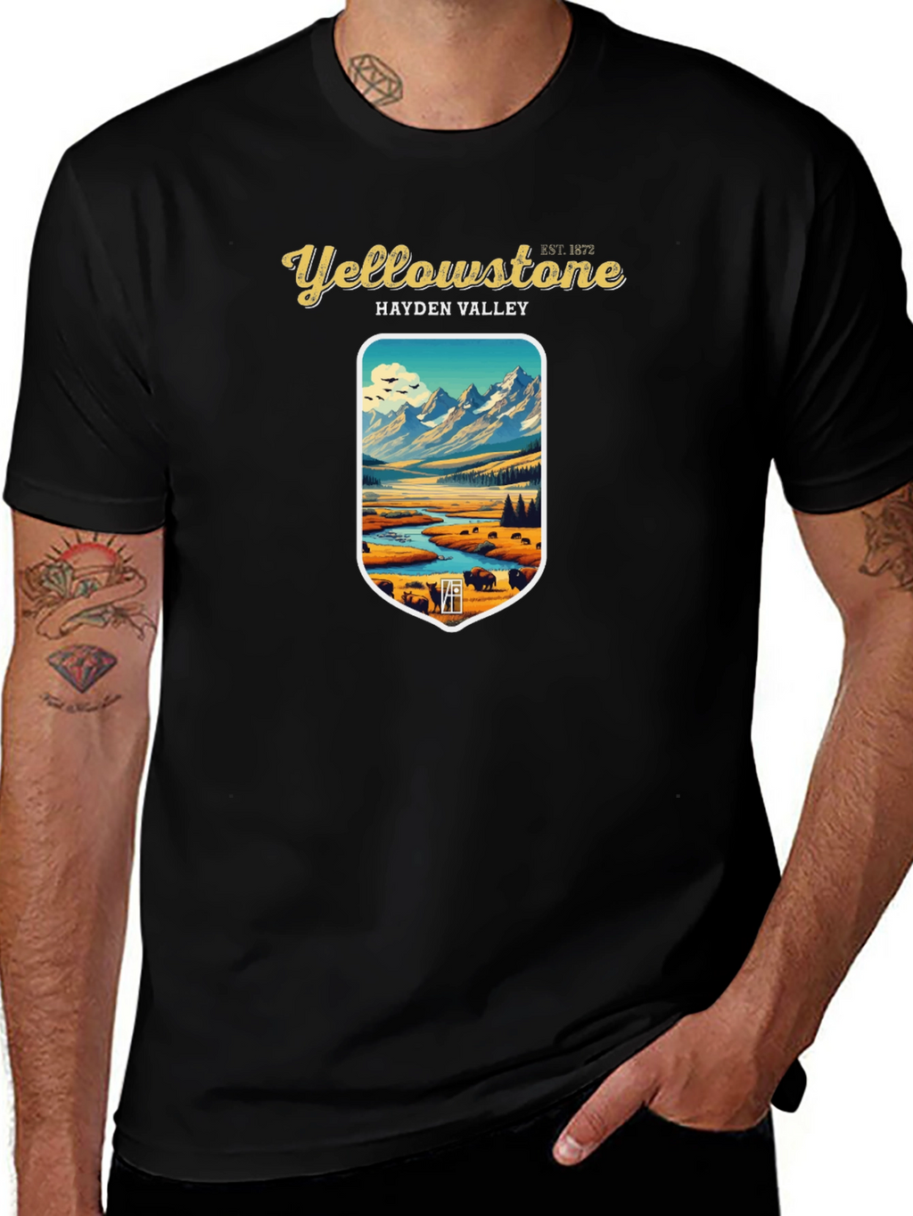 Yellowstone Hayden Valley T-Shirt