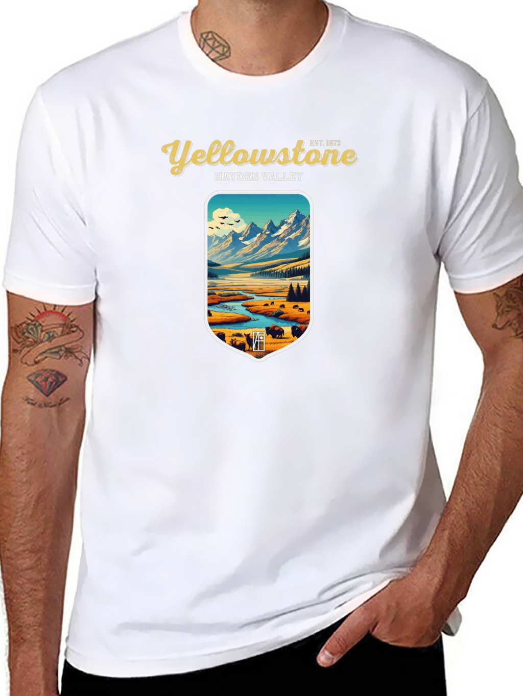 Yellowstone Hayden Valley T-Shirt