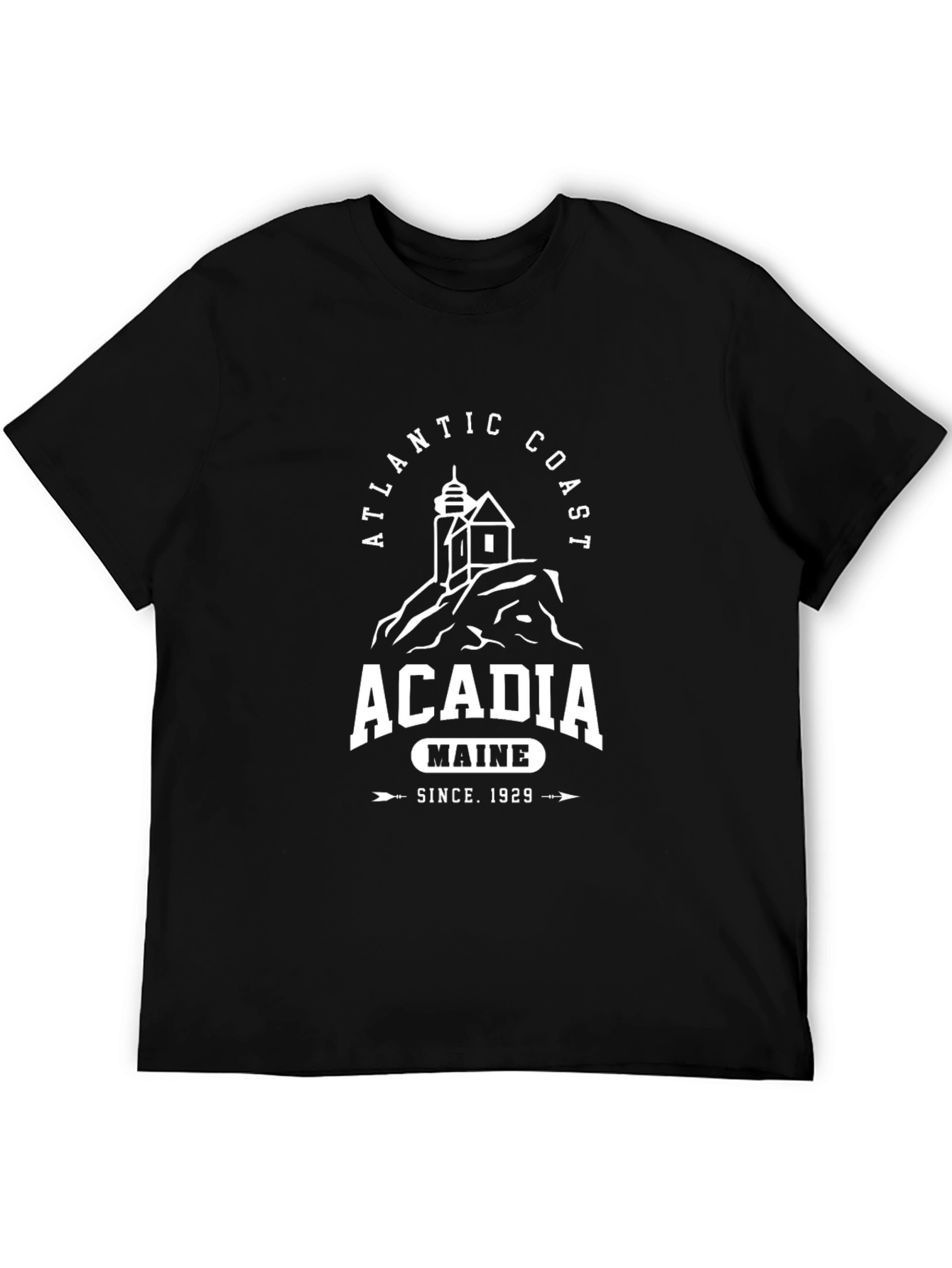 Acadia Maine T-Shirt - Atlantic Coast Lighthouse Tee