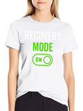 Recovery Mode On Black T-Shirt