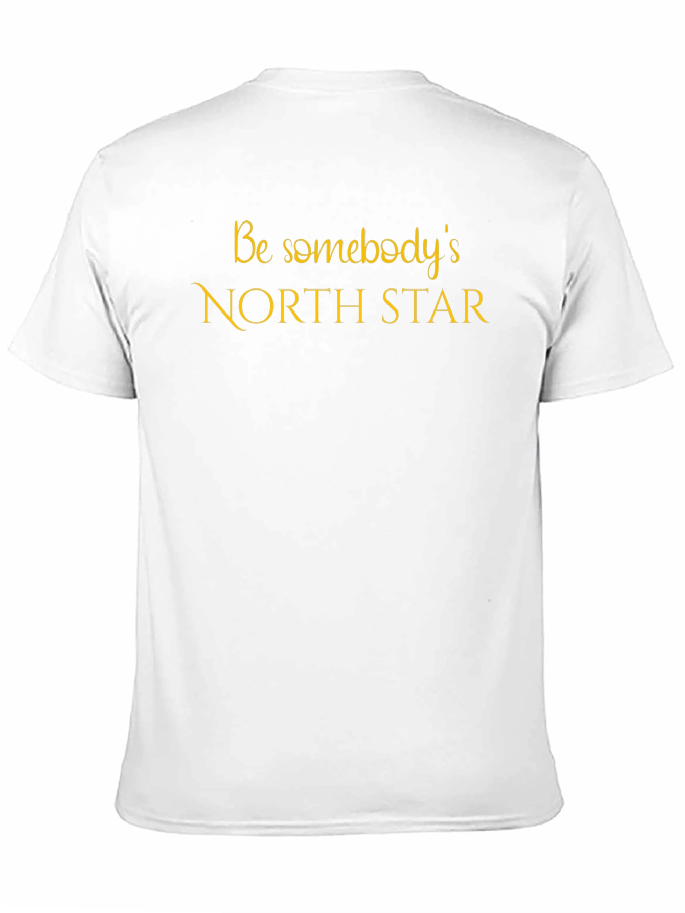 North Star Graphic Tee - Black Cotton T-Shirt