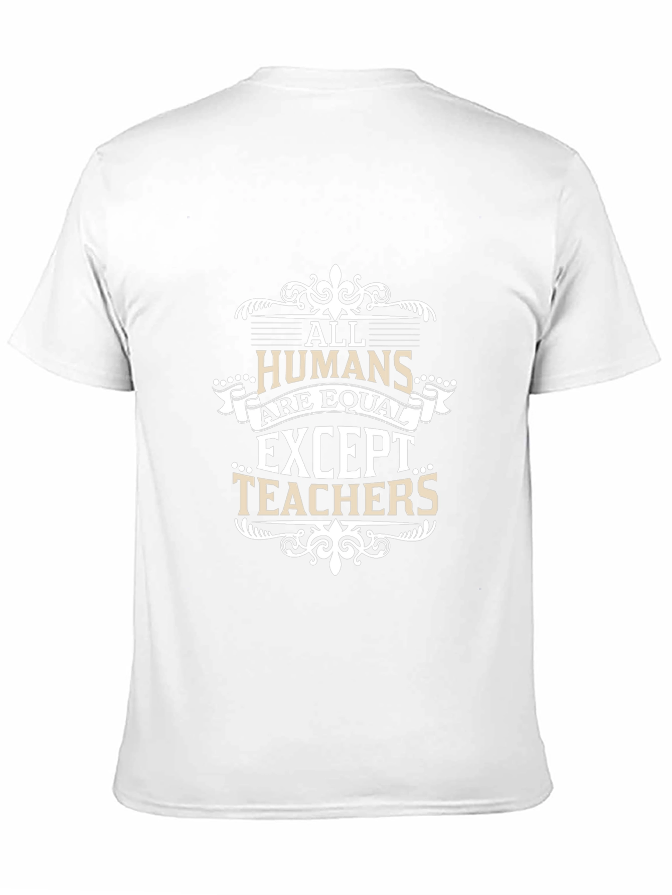 All Humans Are Equal Except Teachers T-Shirt