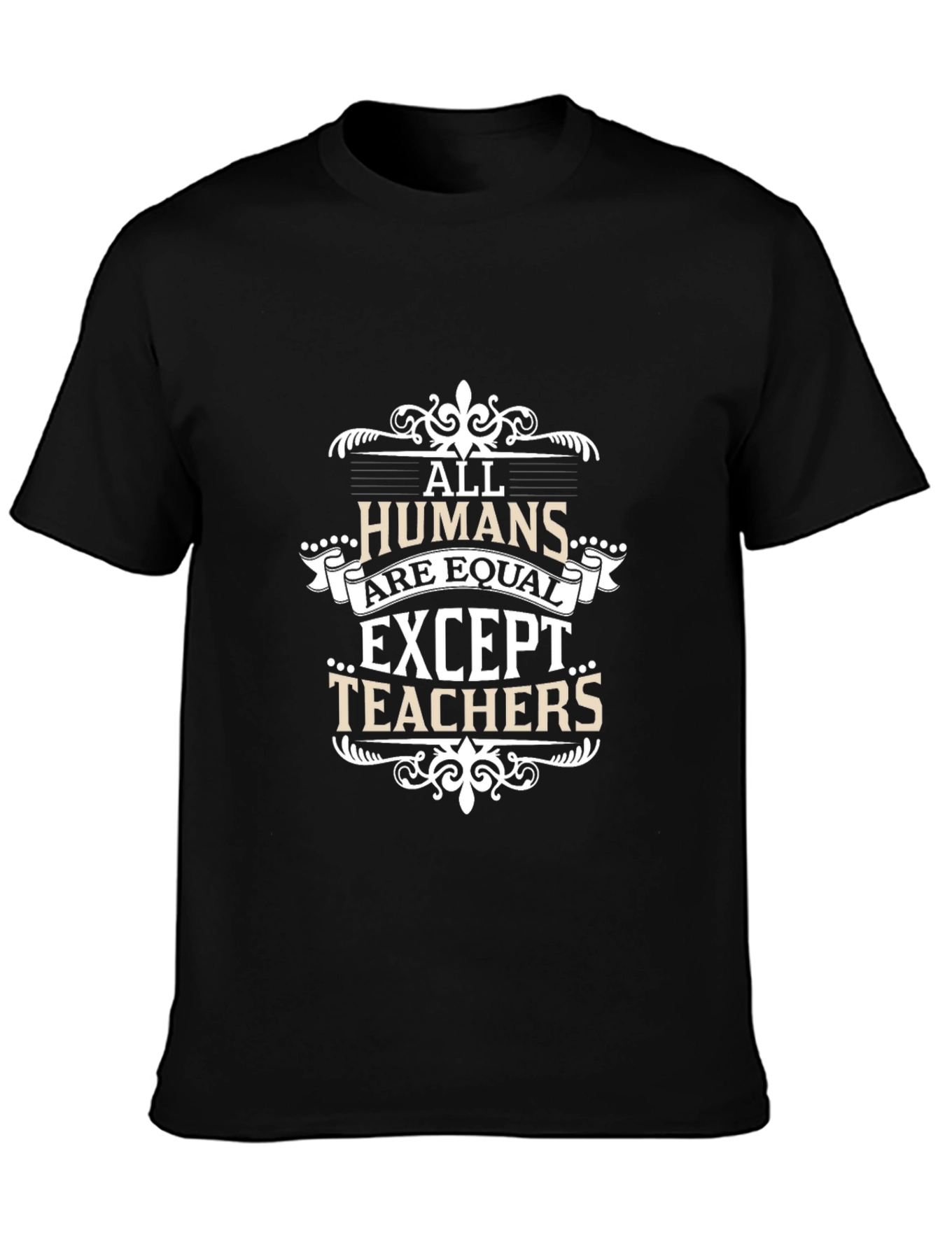 All Humans Are Equal Except Teachers T-Shirt