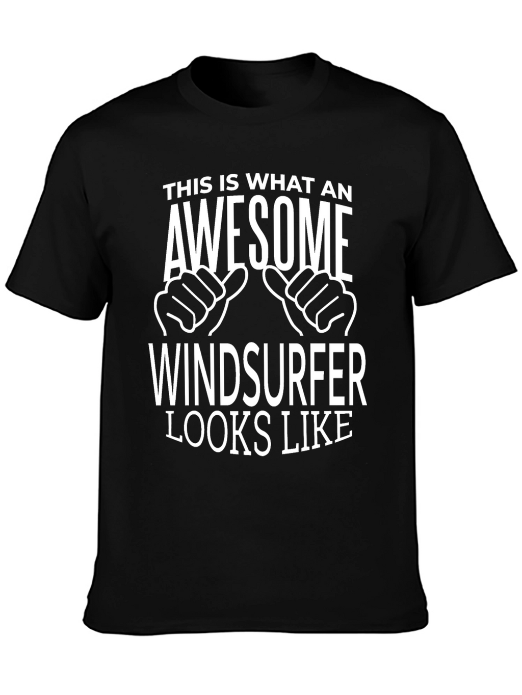 Awesome Windsurfer T-Shirt - Unique Design