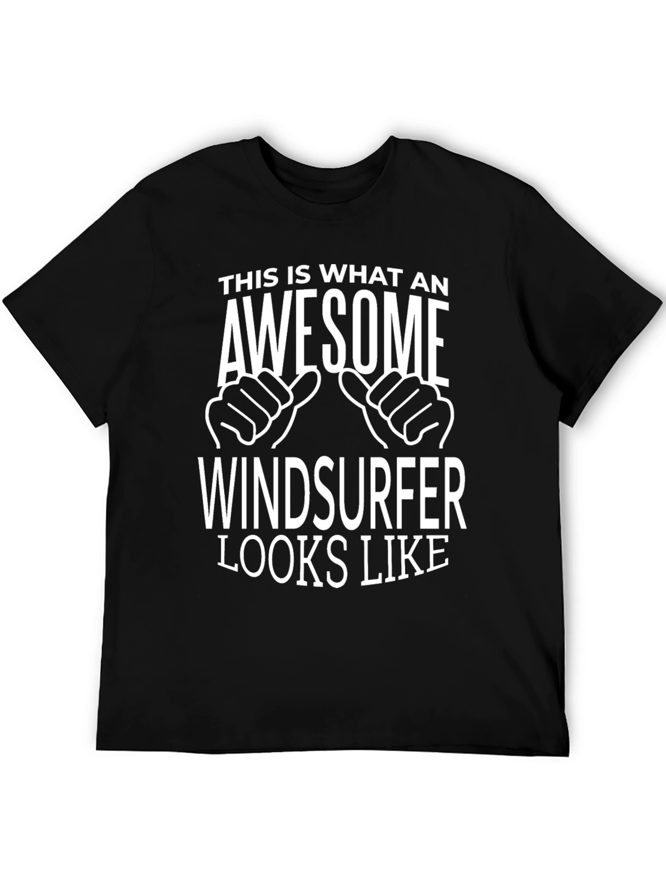 Awesome Windsurfer T-Shirt - Unique Design