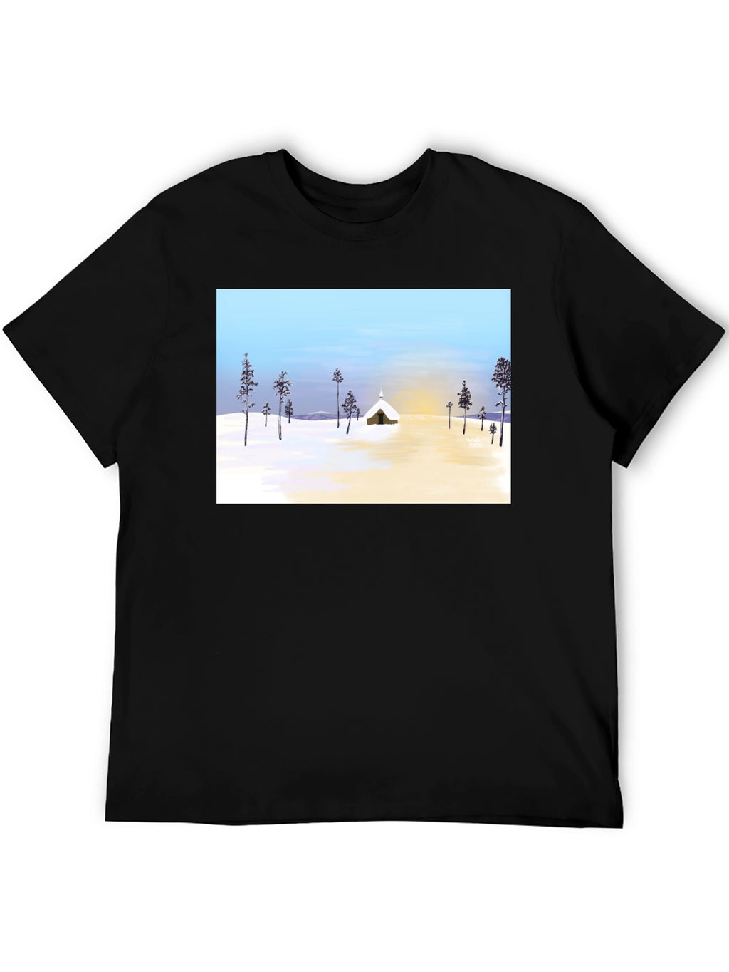 Winter Scene Graphic Tee