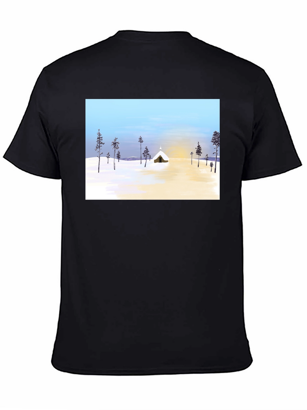 Winter Scene Graphic Tee