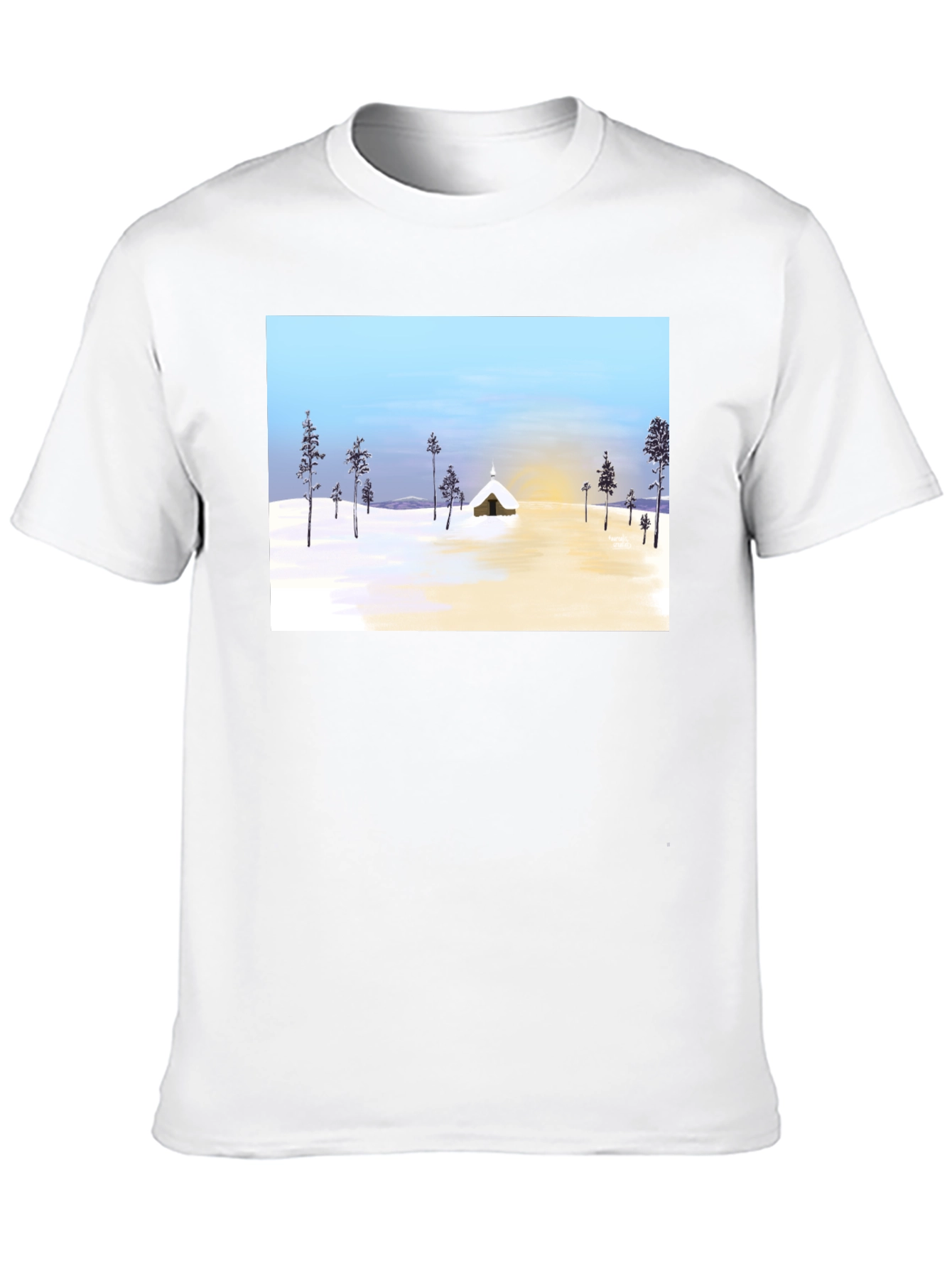 Winter Scene Graphic Tee