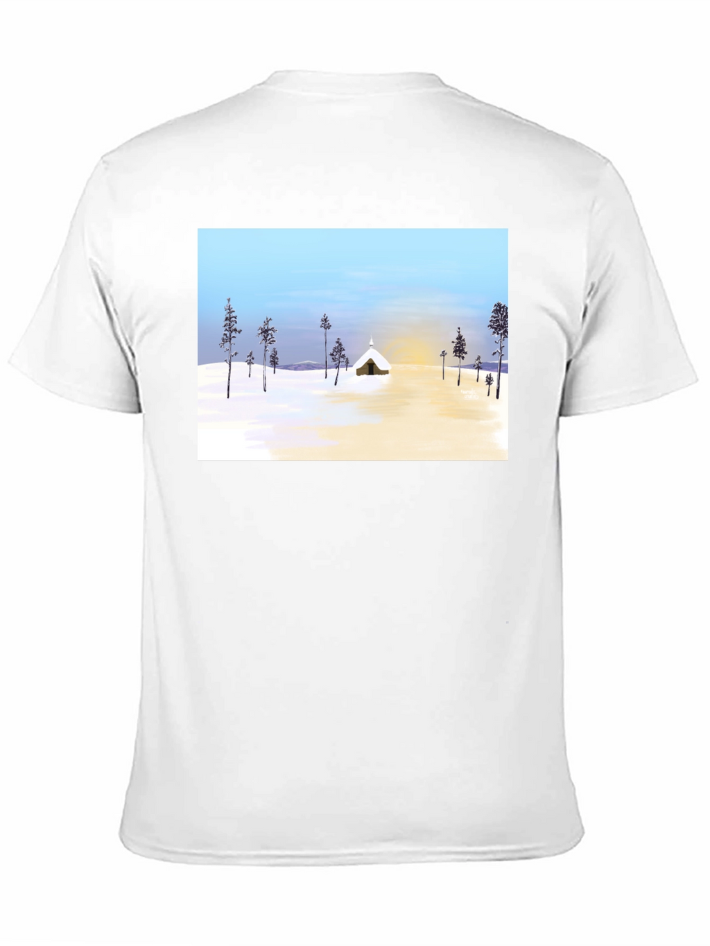 Winter Scene Graphic Tee