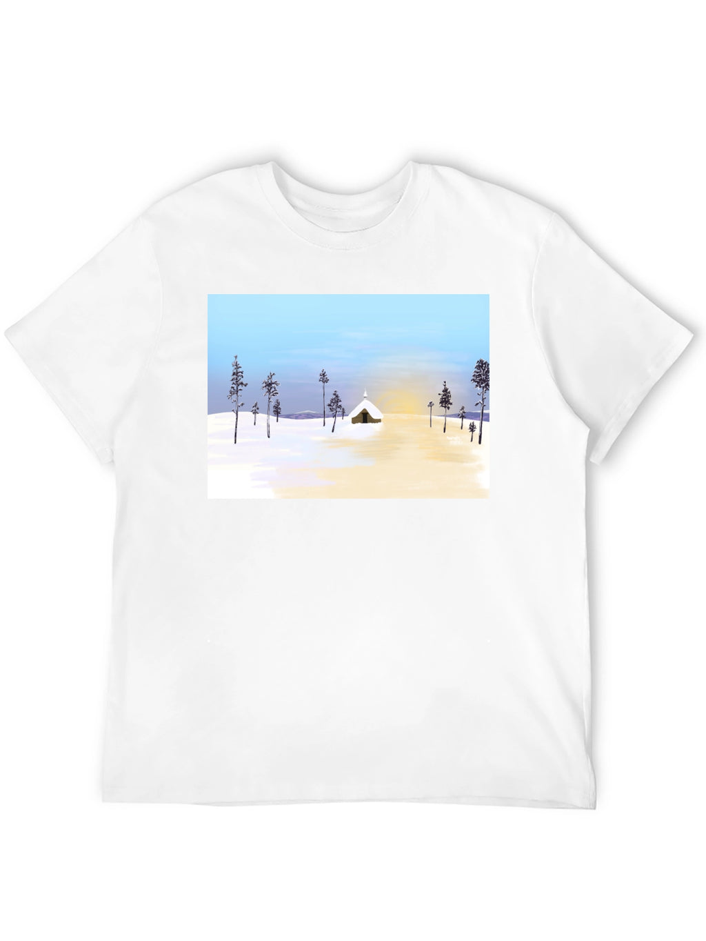 Winter Scene Graphic Tee