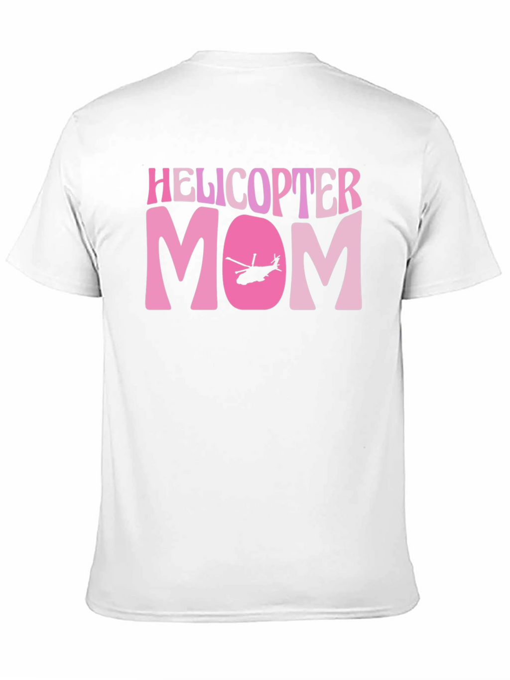 Helicopter Mom Black Graphic T-Shirt