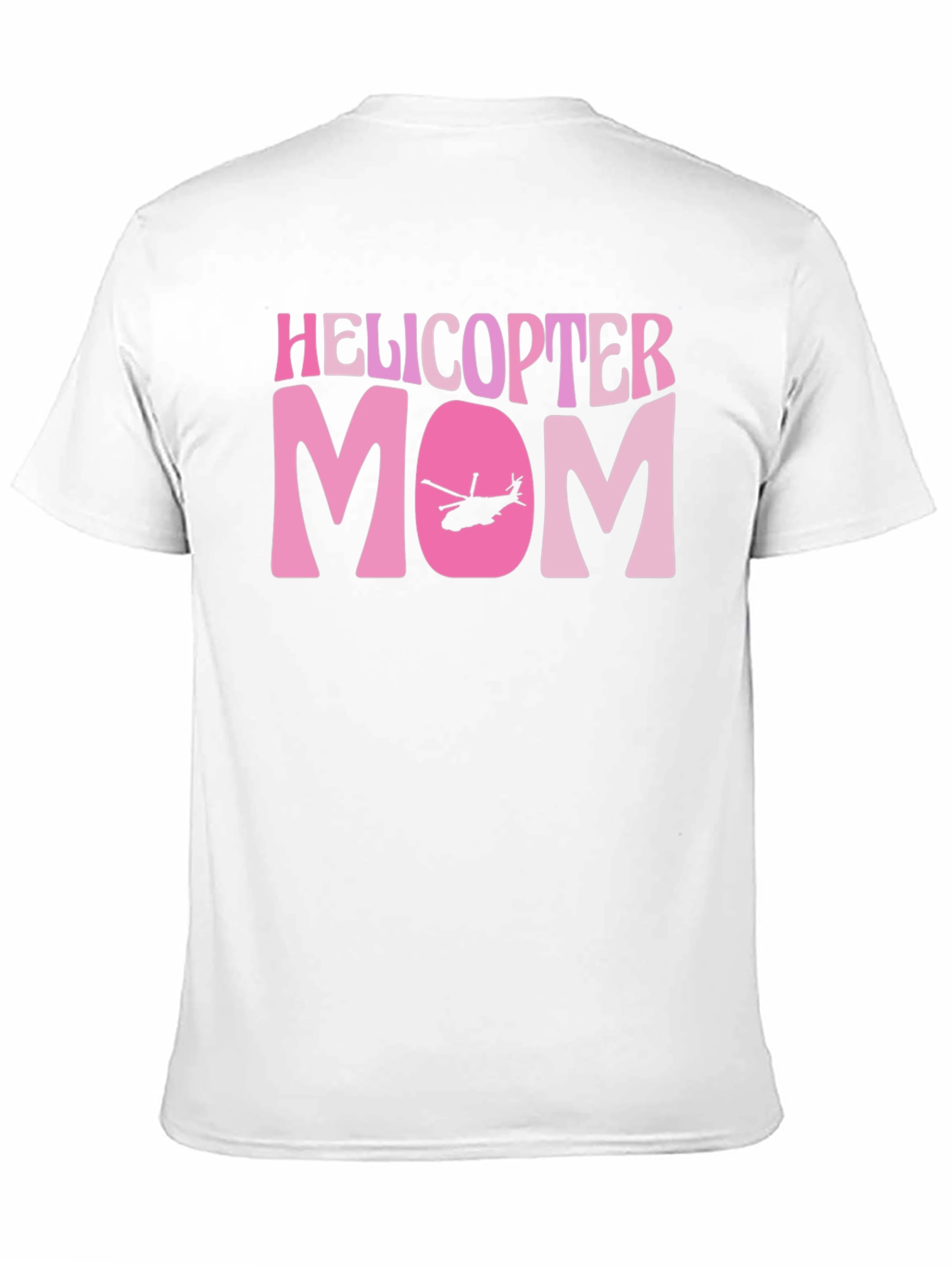 Helicopter Mom Black Graphic T-Shirt