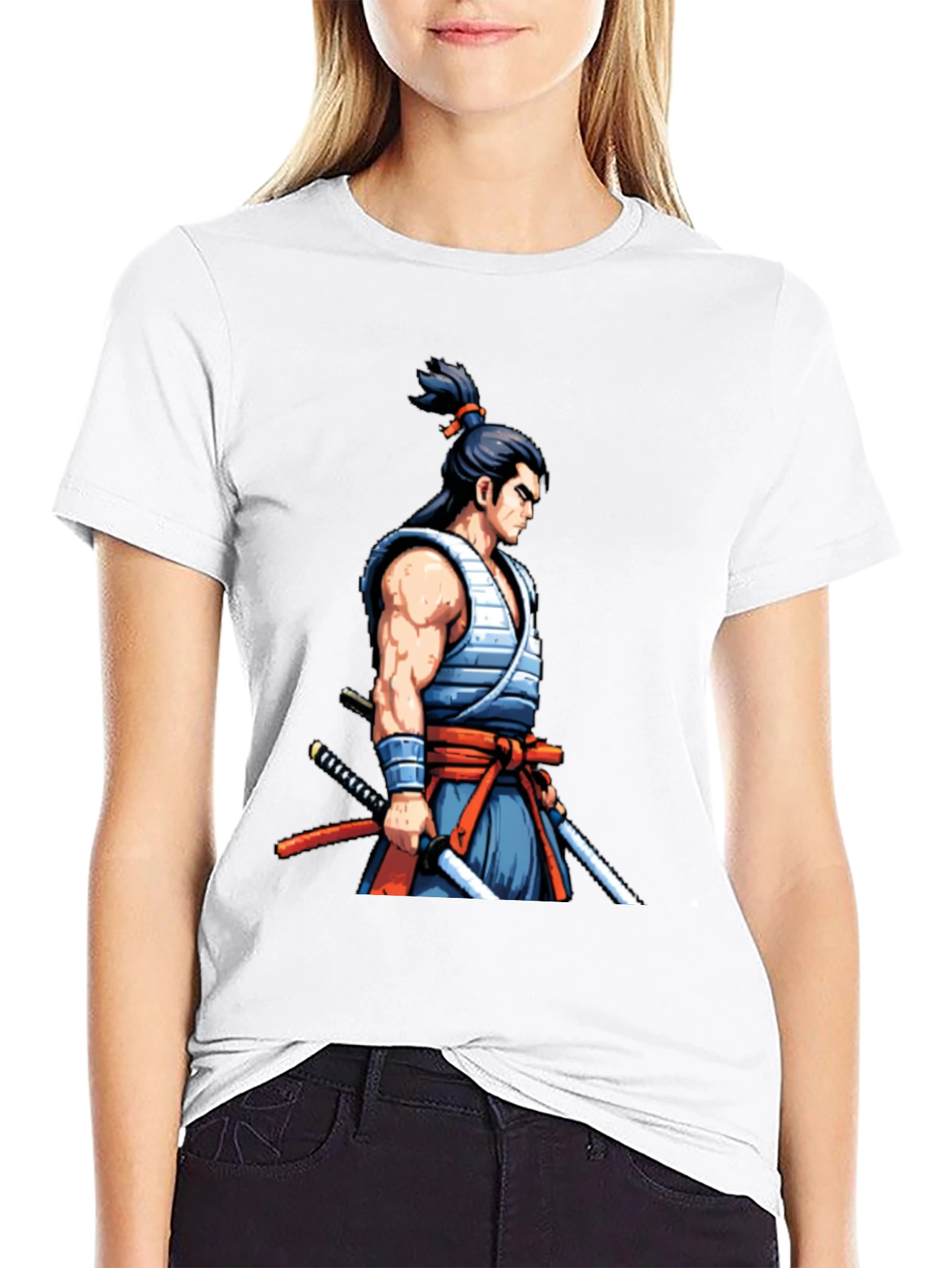 Samurai Warrior Graphic Tee - Unique Design