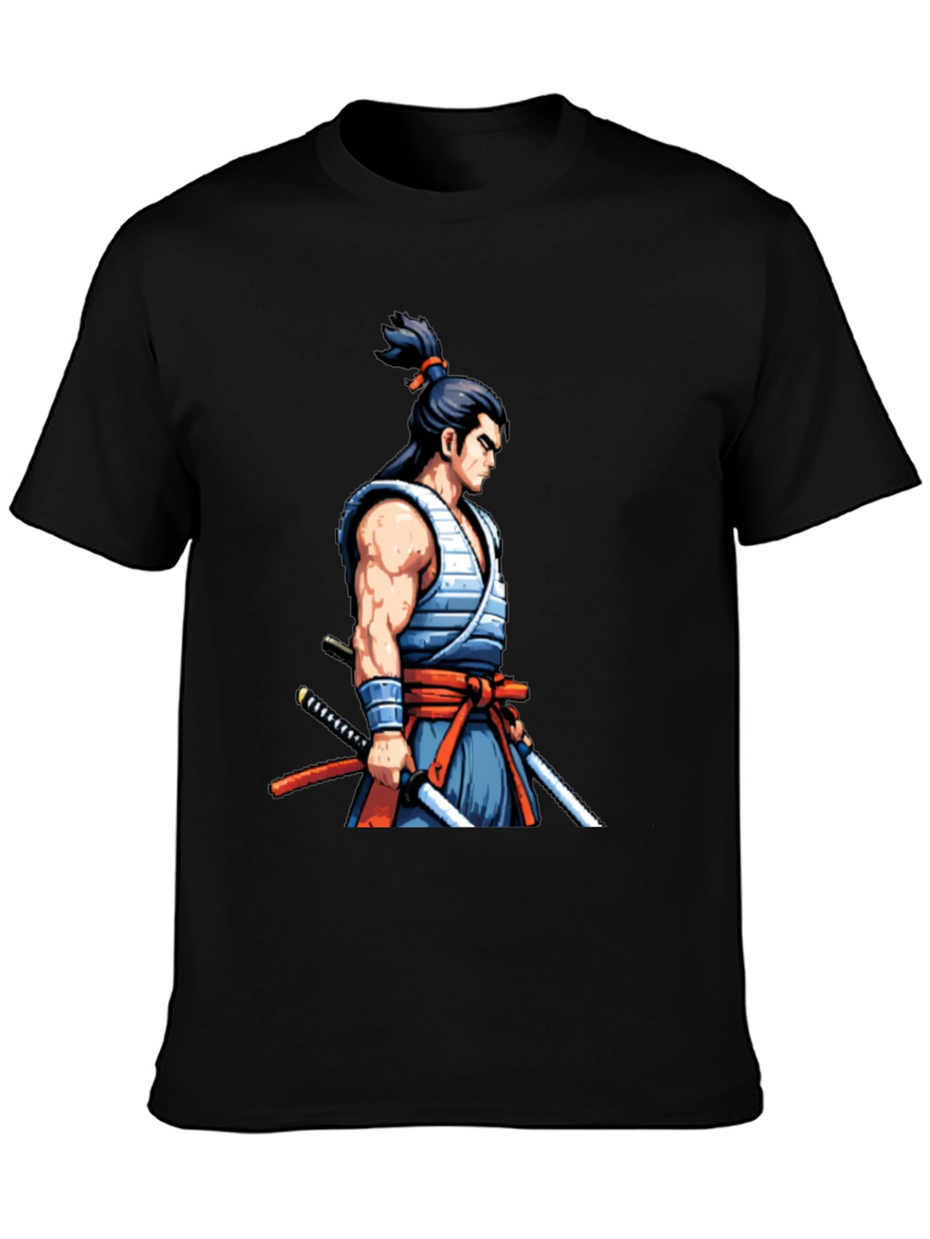 Samurai Warrior Graphic Tee - Unique Design