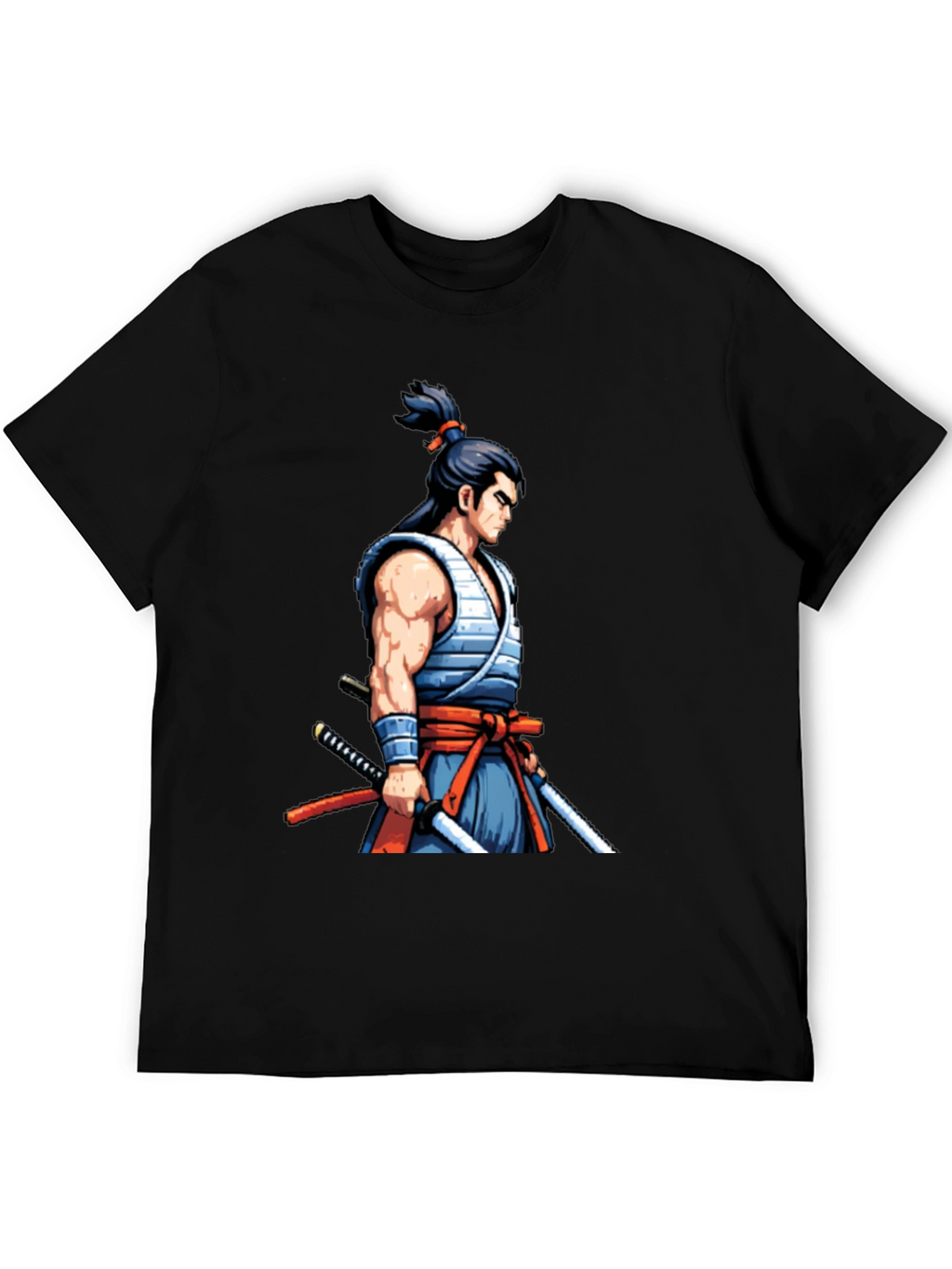 Samurai Warrior Graphic Tee - Unique Design