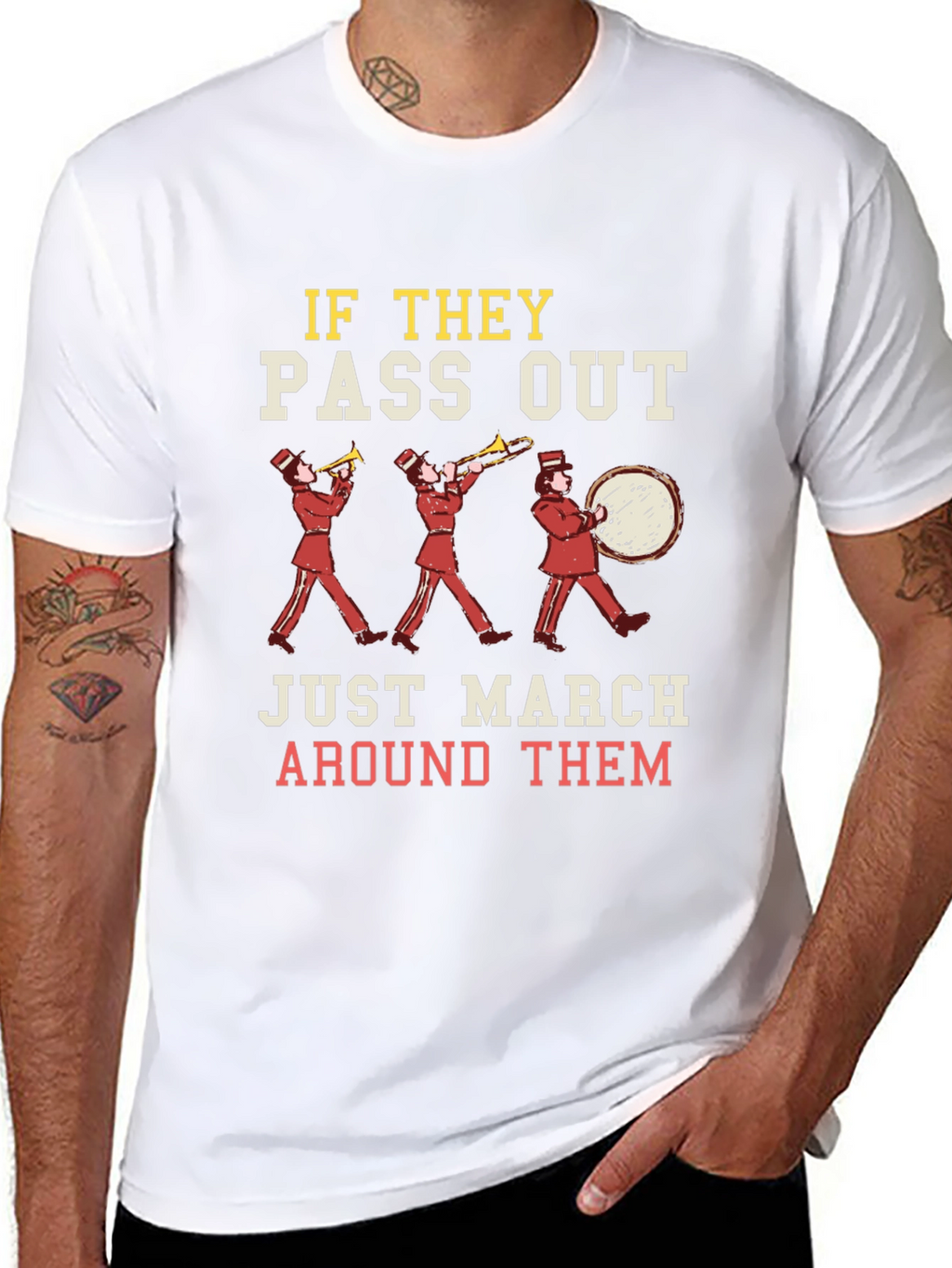 Marching Band Humor T-Shirt
