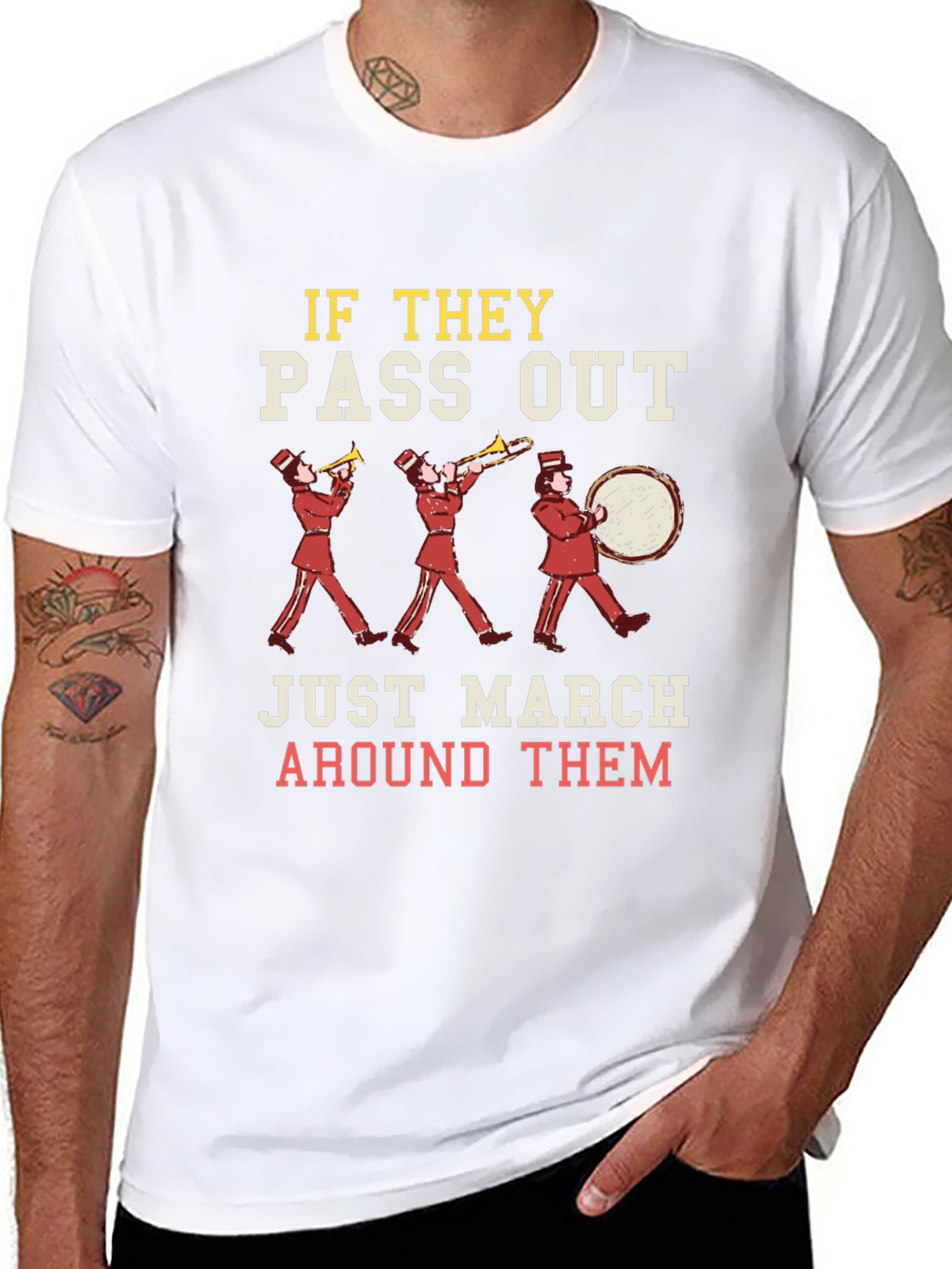 Marching Band Humor T-Shirt
