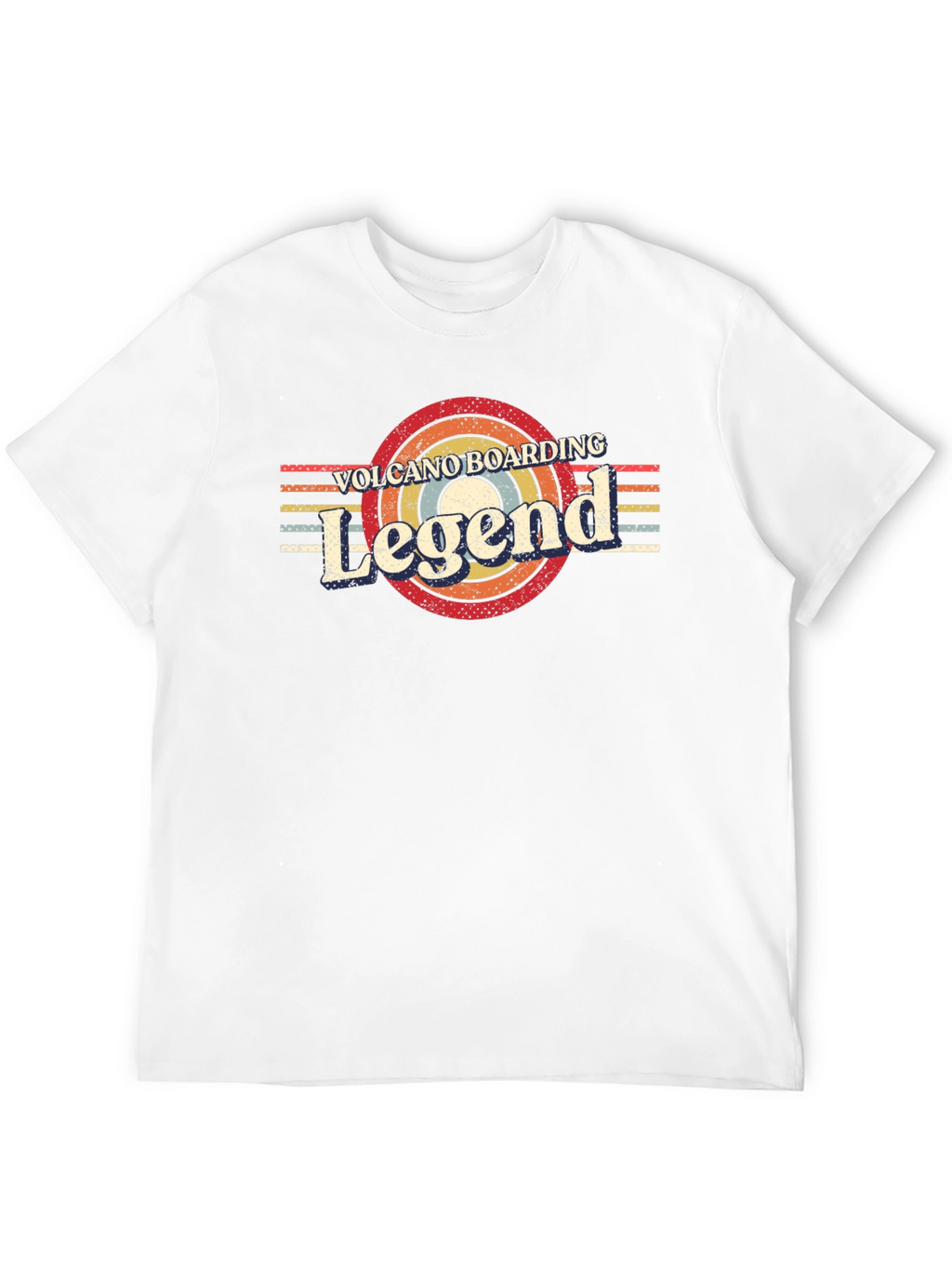 Volcano Boarding Legend Graphic T-Shirt