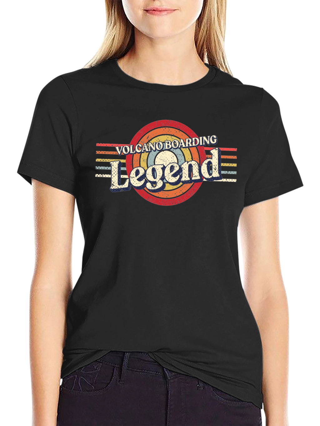 Volcano Boarding Legend Graphic T-Shirt
