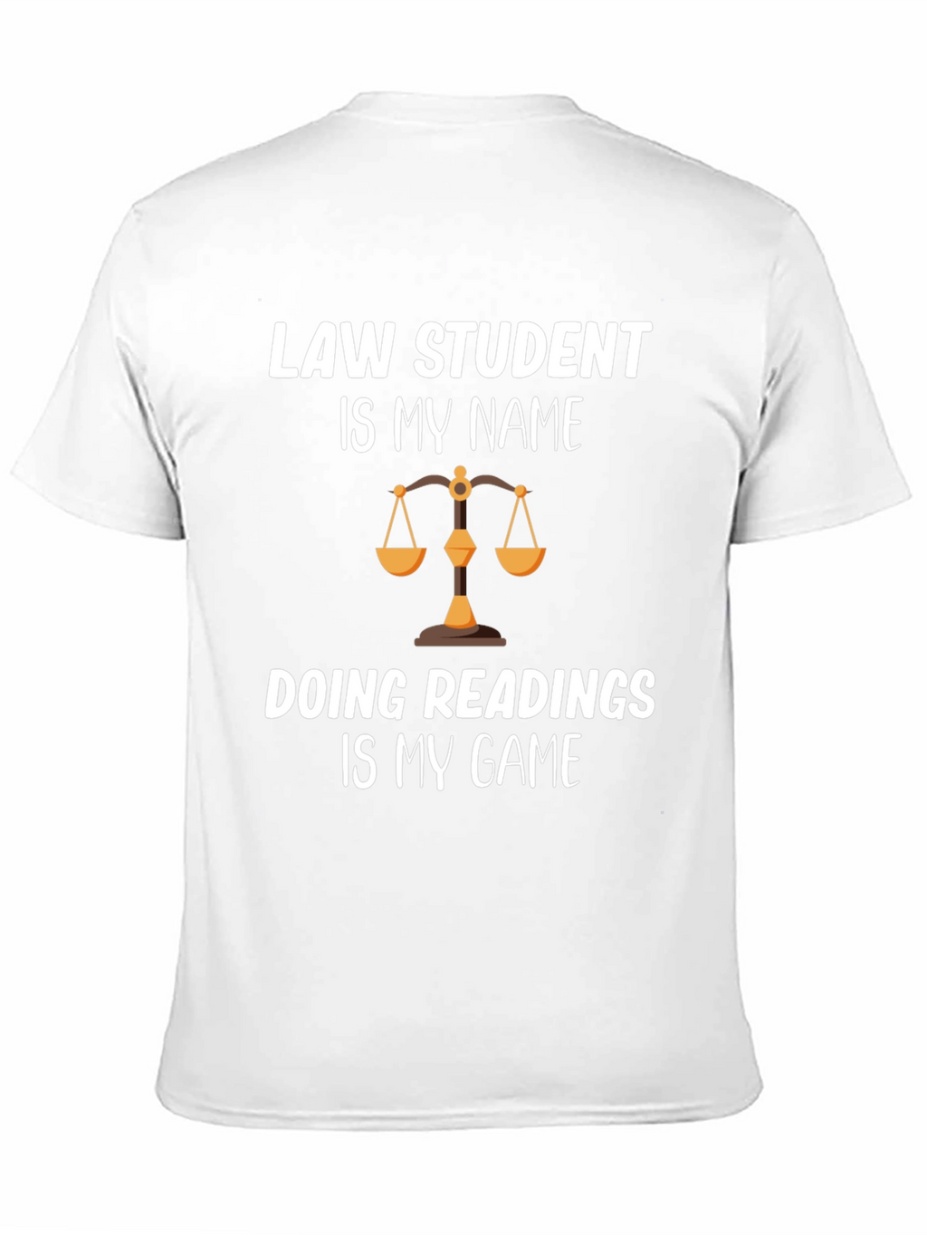 Law Student Tee: Readings are My Game