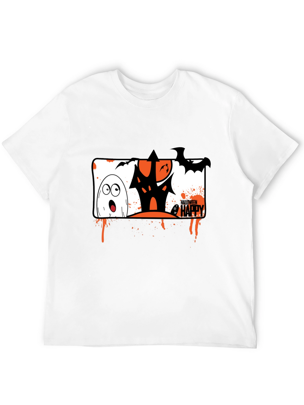 Halloween Ghost House T-Shirt