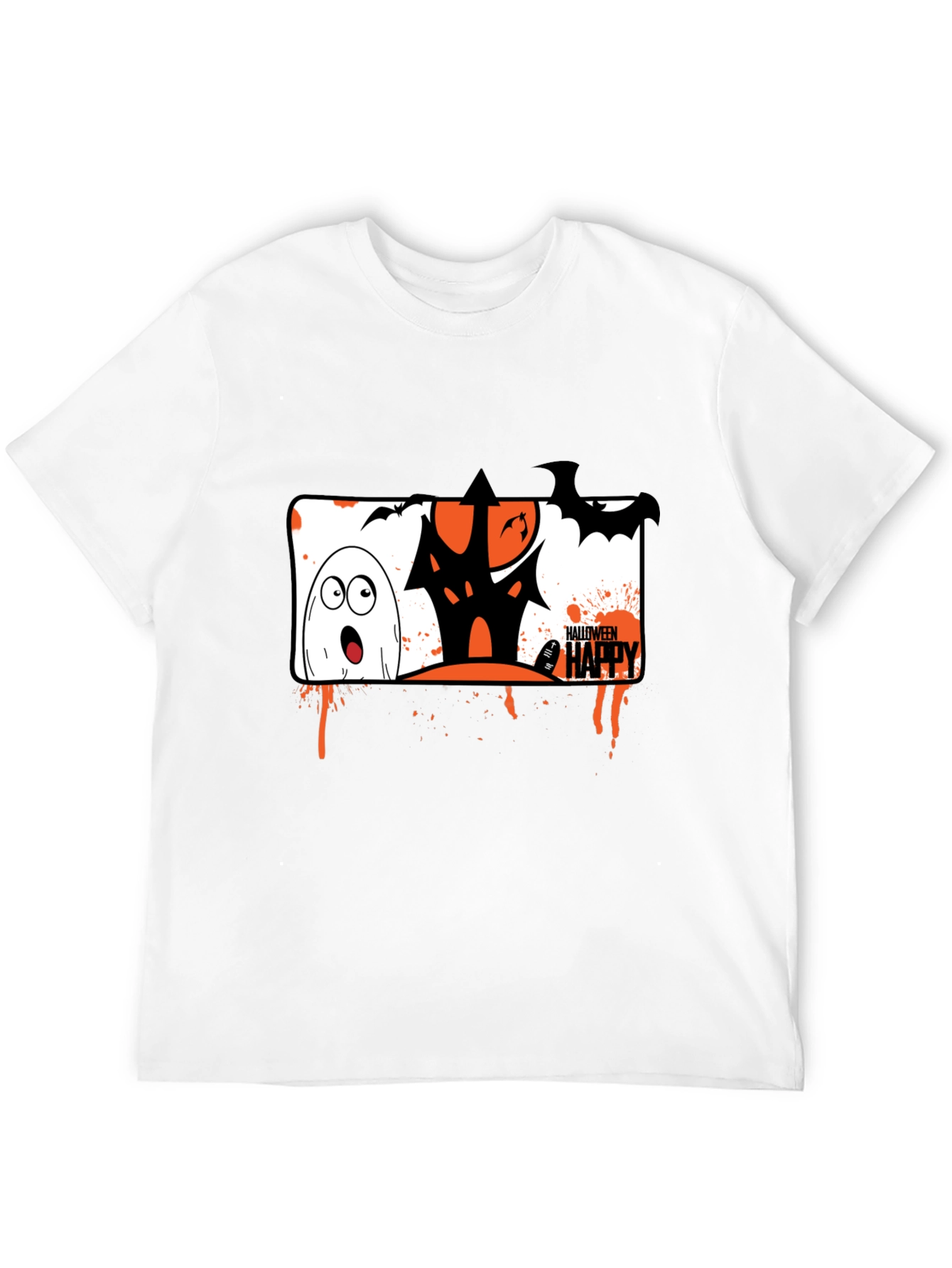 Halloween Ghost House T-Shirt