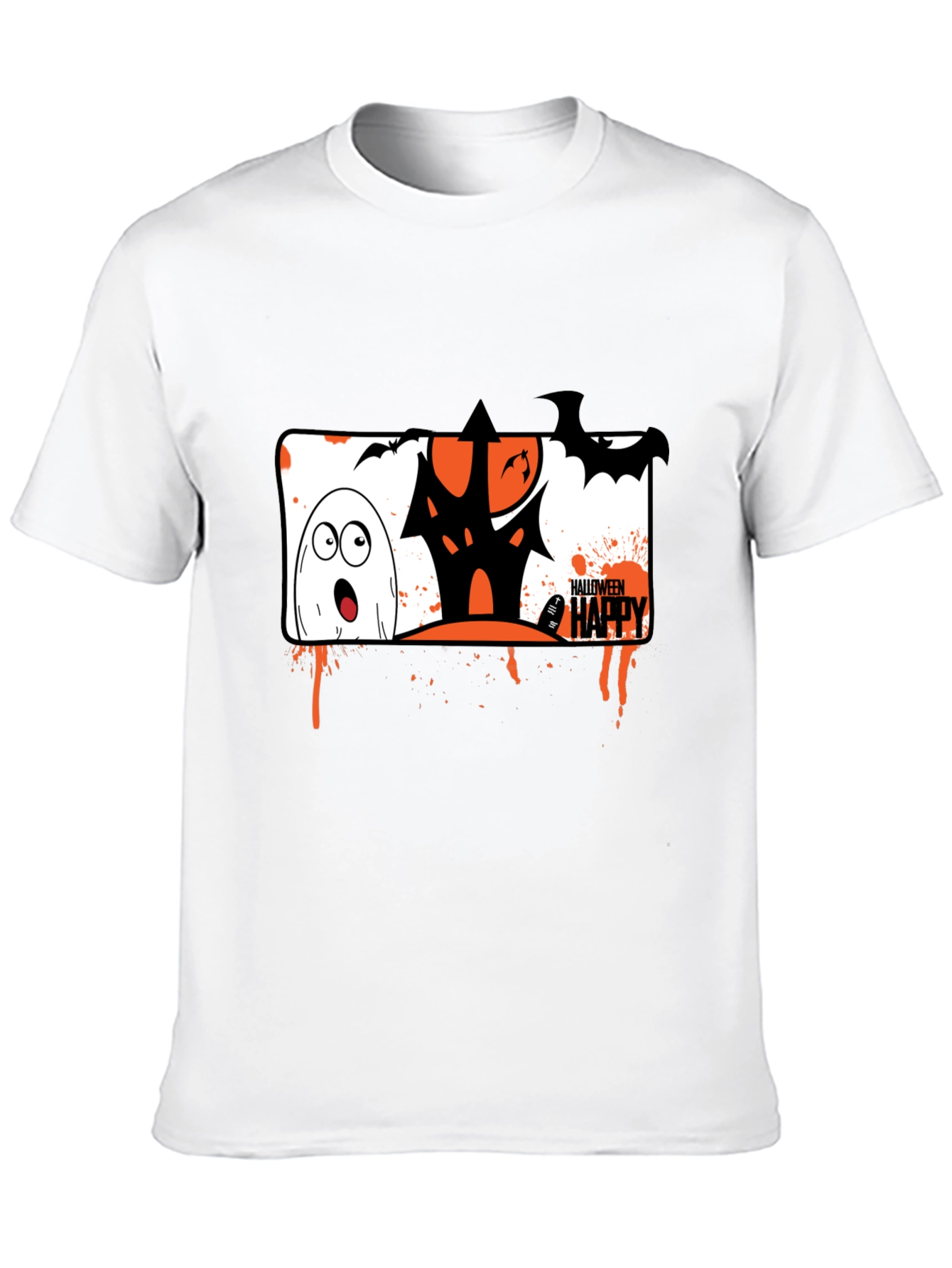 Halloween Ghost House T-Shirt