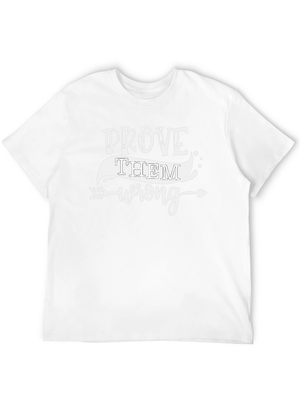 Prove Them Wrong Black Graphic Tee