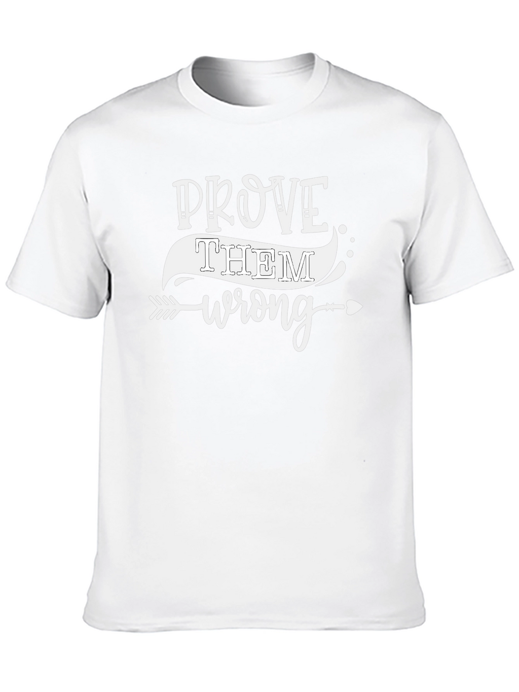 Prove Them Wrong Black Graphic Tee