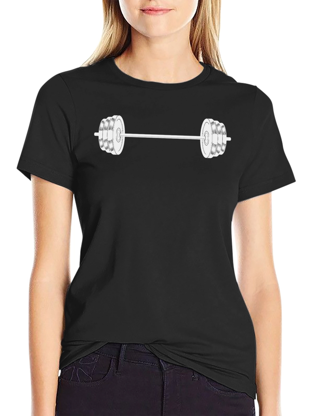 Gym Lift Graphic Tee - Black