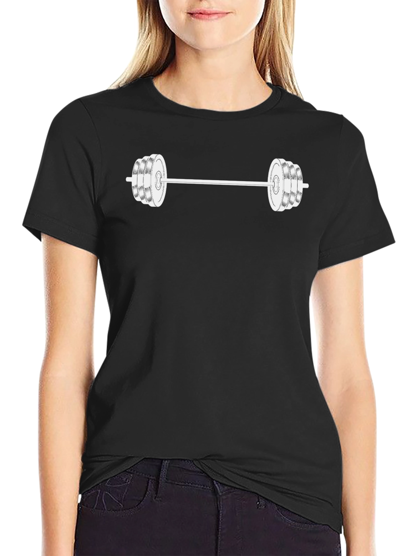 Gym Lift Graphic Tee - Black