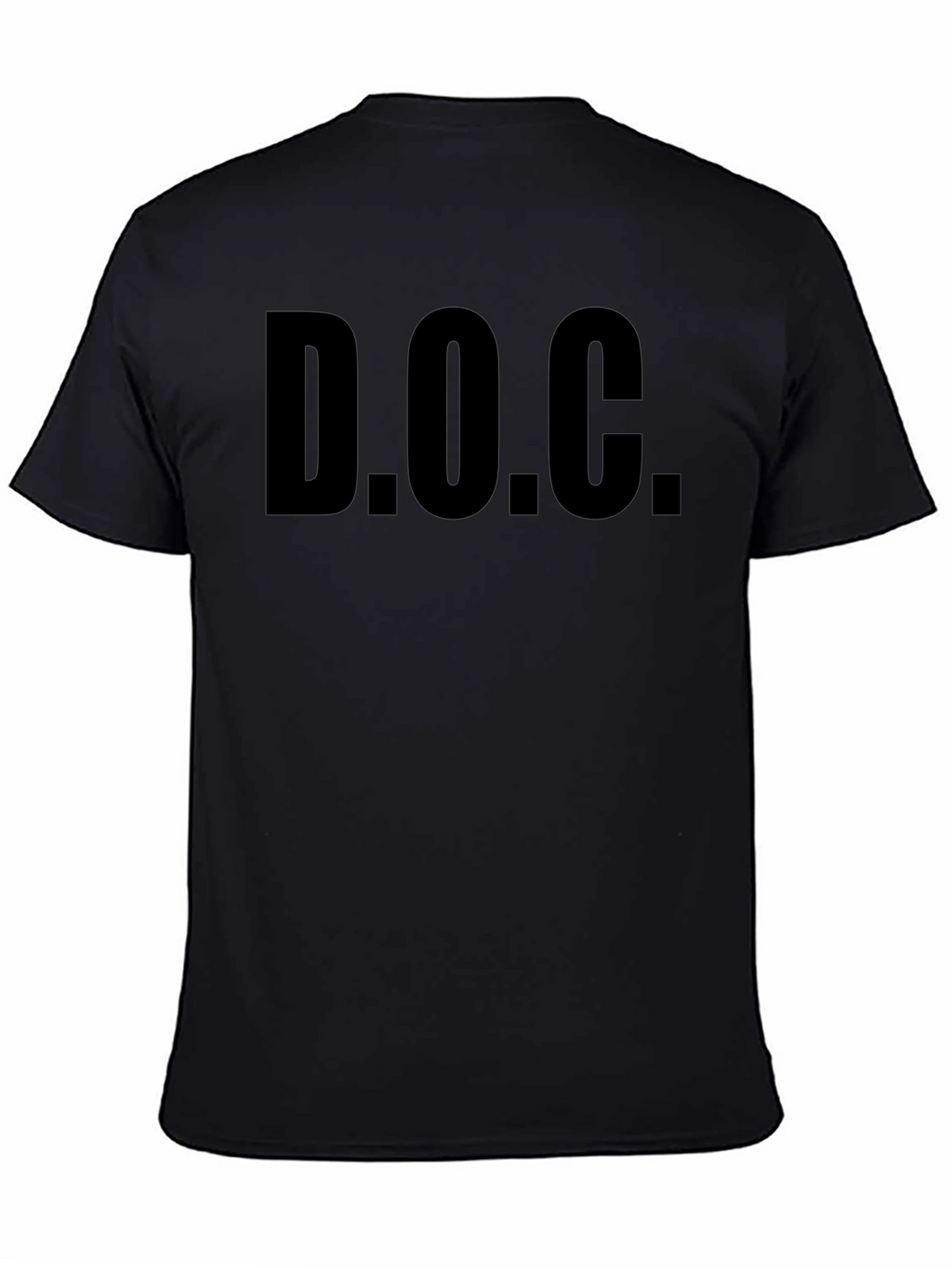 D.O.C. Graphic Black Tee - Mens