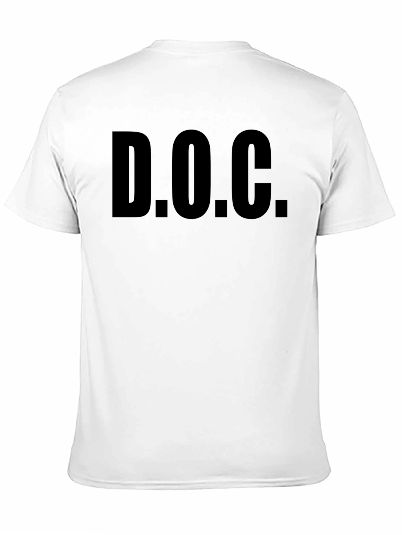 D.O.C. Graphic Black Tee - Mens