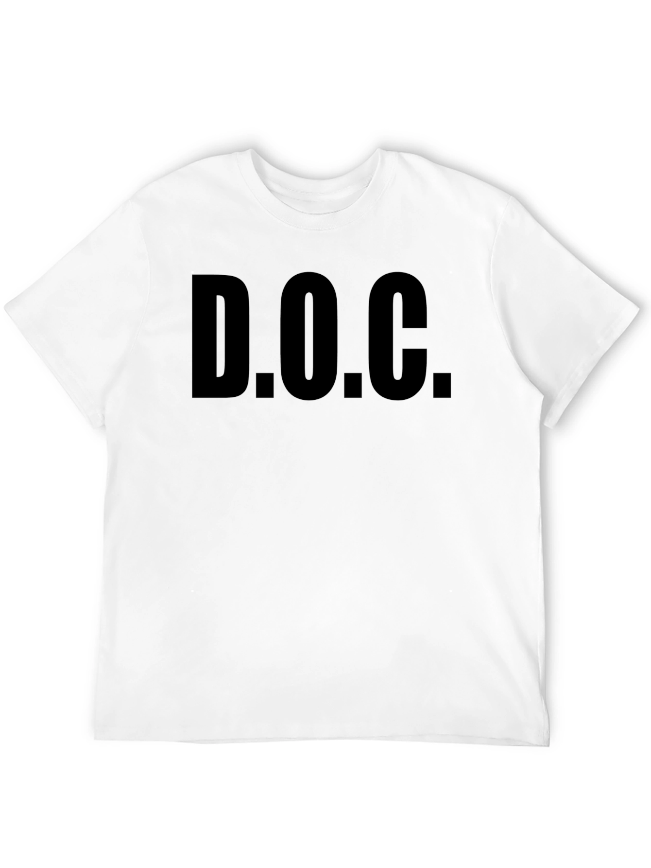 D.O.C. Graphic Black Tee - Mens