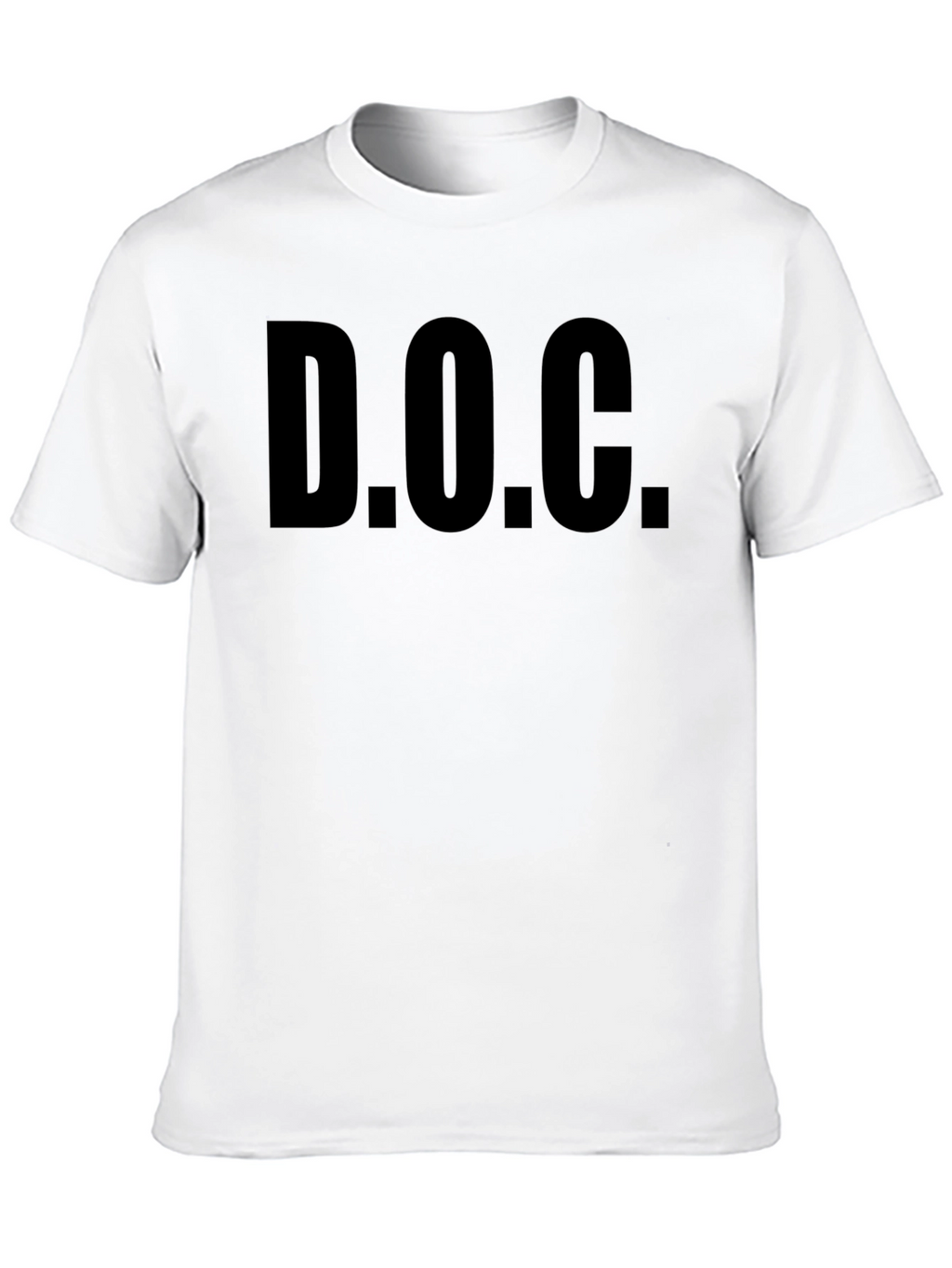 D.O.C. Graphic Black Tee - Mens