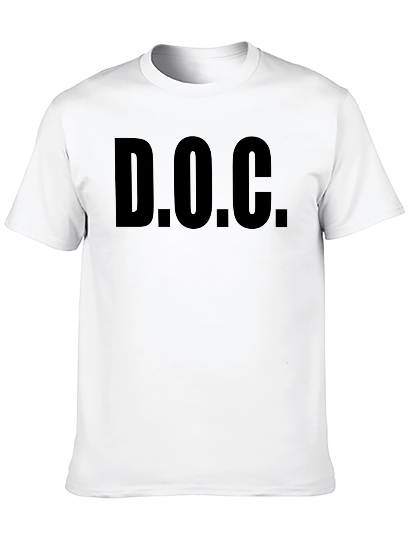 D.O.C. Graphic Black Tee - Mens