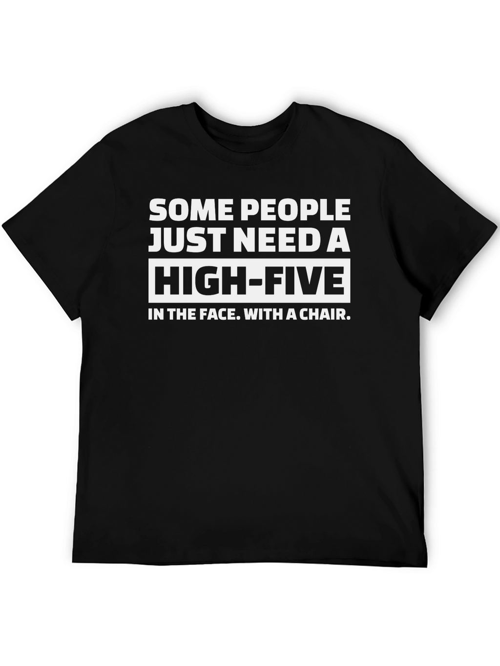Funny High-Five in The Face Graphic T-Shirt