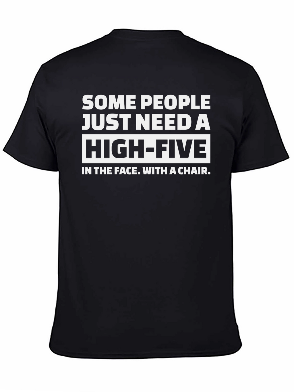 Funny High-Five in The Face Graphic T-Shirt