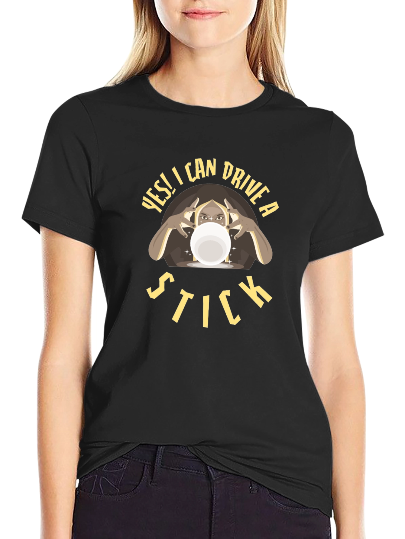 Funny Fortune Teller Can Drive A Stick T-Shirt