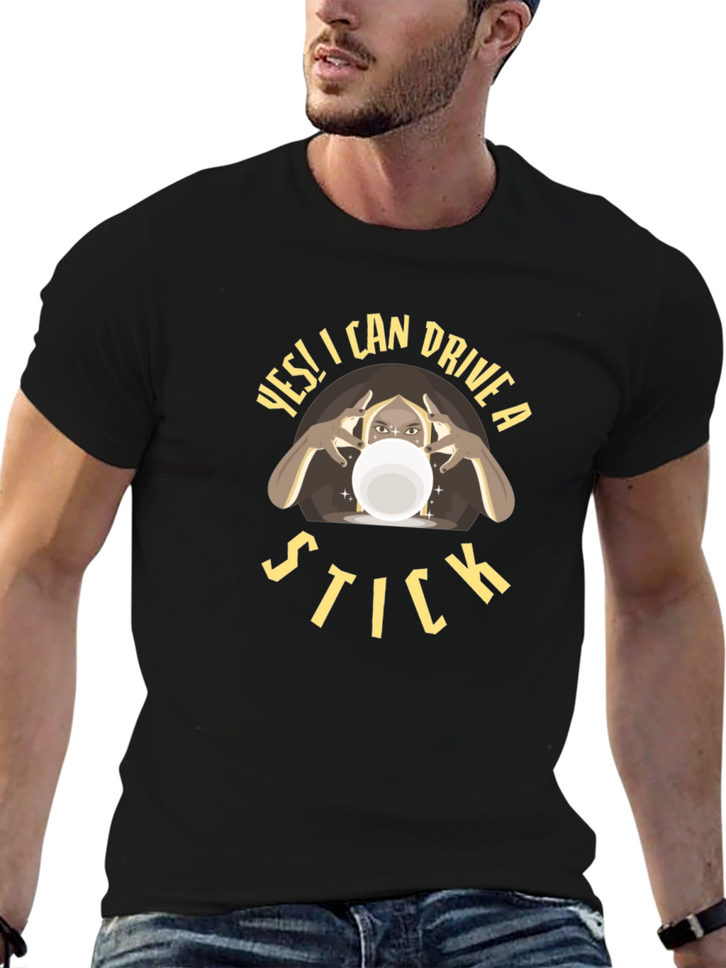 Funny Fortune Teller Can Drive A Stick T-Shirt