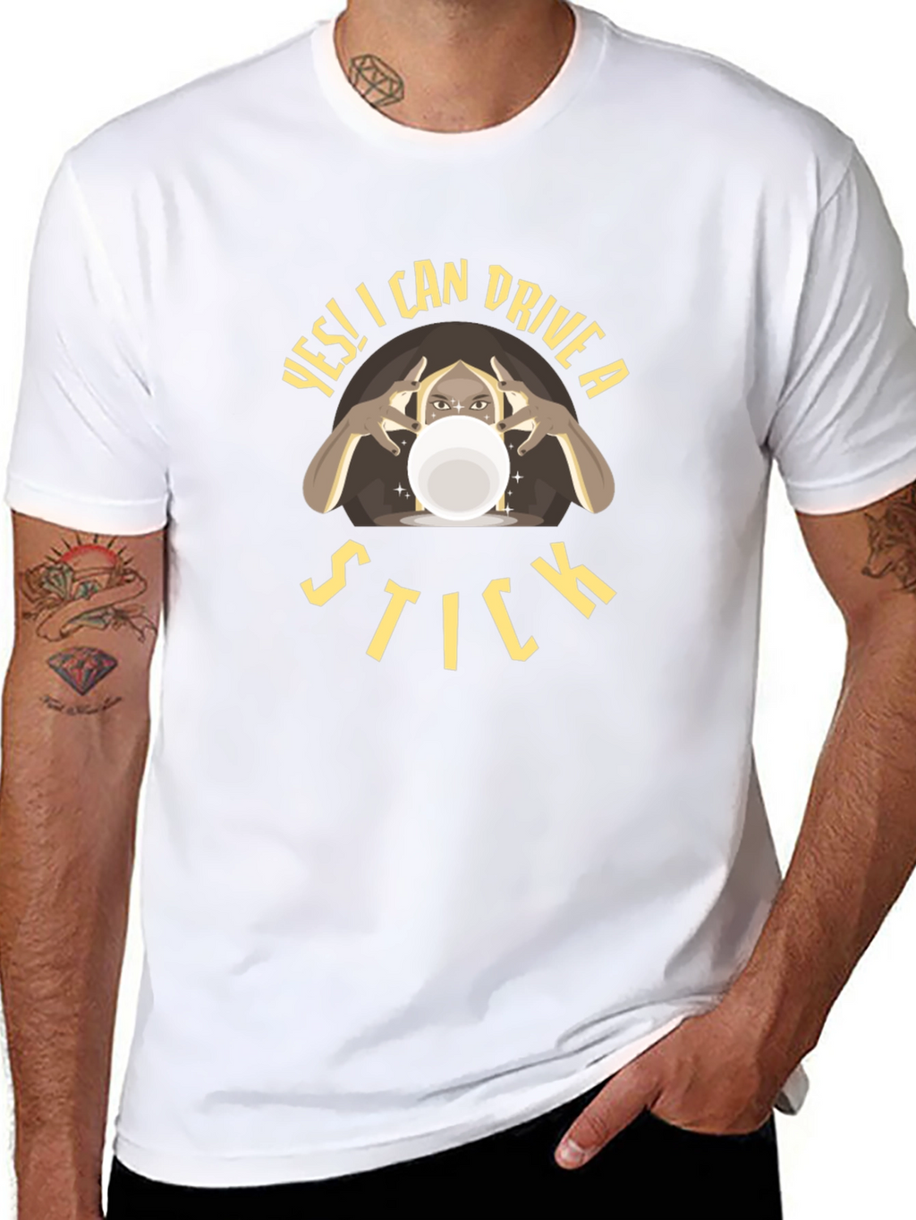 Funny Fortune Teller Can Drive A Stick T-Shirt