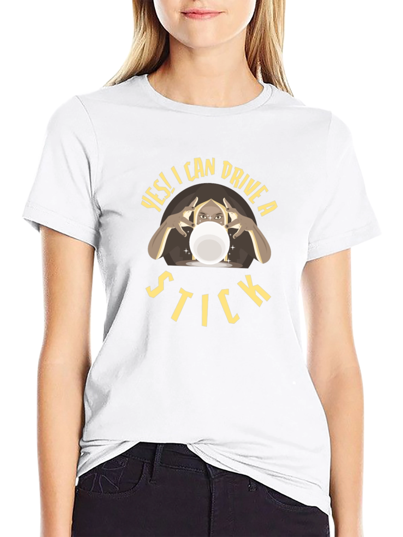 Funny Fortune Teller Can Drive A Stick T-Shirt