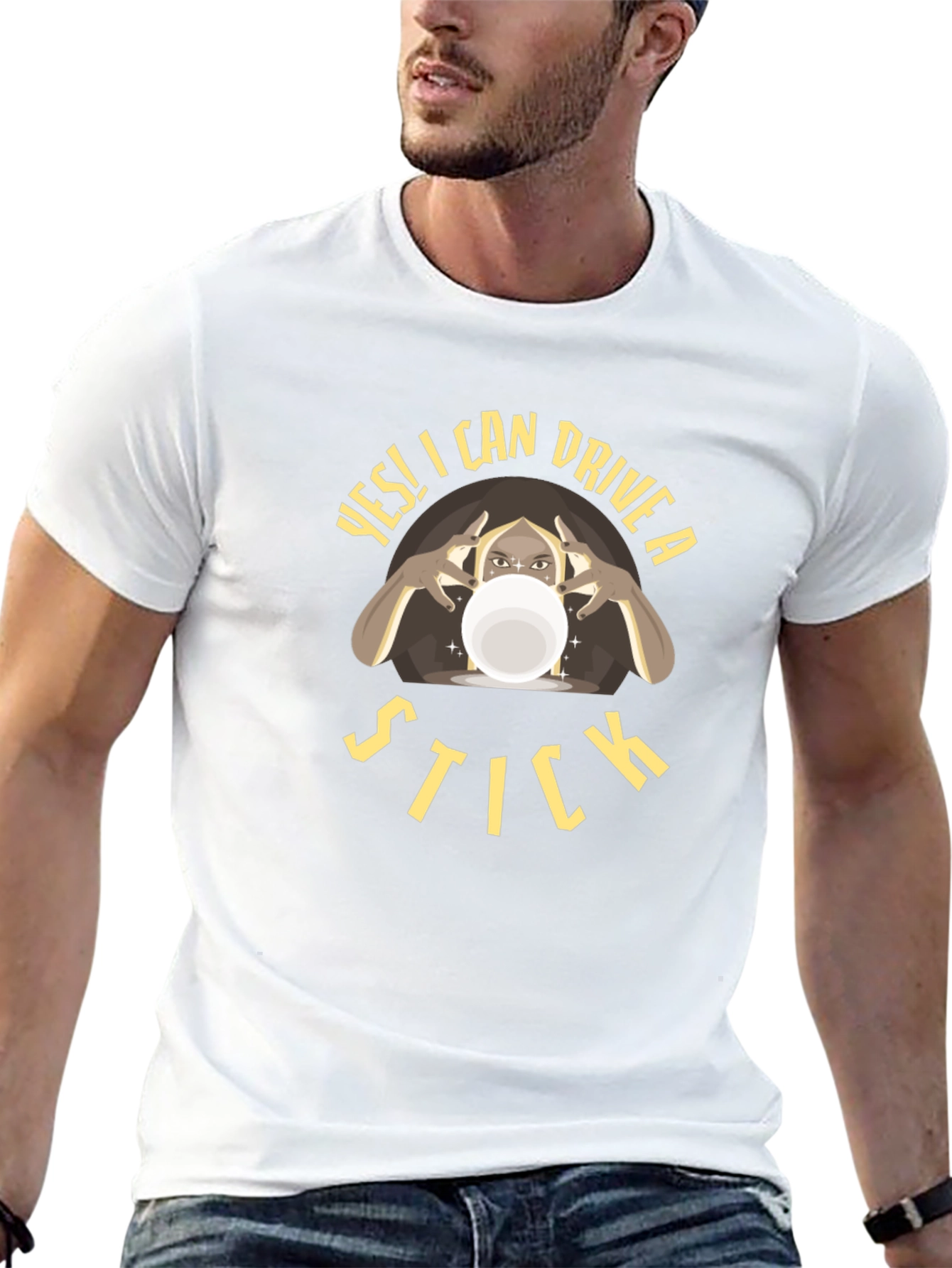 Funny Fortune Teller Can Drive A Stick T-Shirt