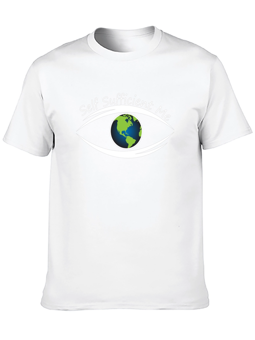 Self Sufficient Me Eye T-Shirt - Black
