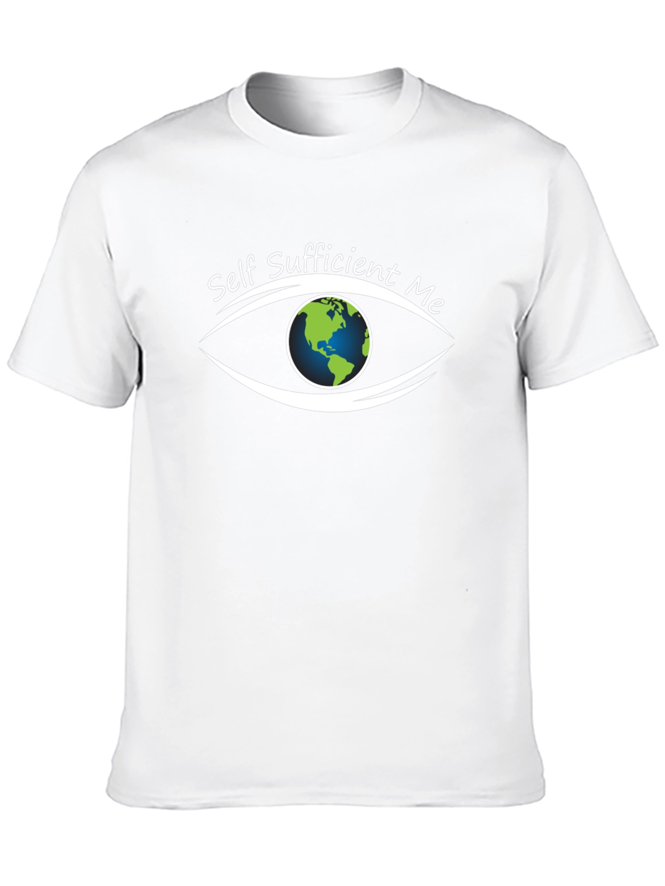 Self Sufficient Me Eye T-Shirt - Black