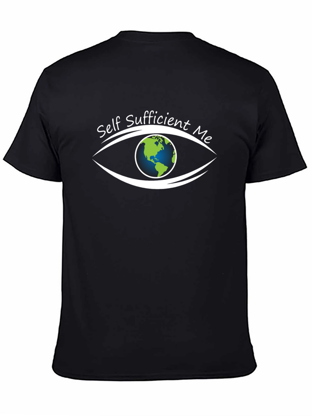 Self Sufficient Me Eye T-Shirt - Black